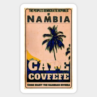 Nambia revisted - vintage Sticker